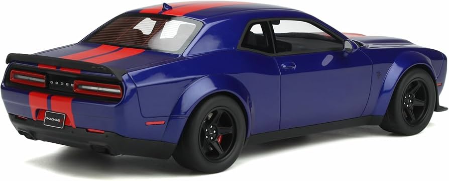 Amazon.com: GT Spirit 1/18 Challenger SRT Coupe Super Stock 2021