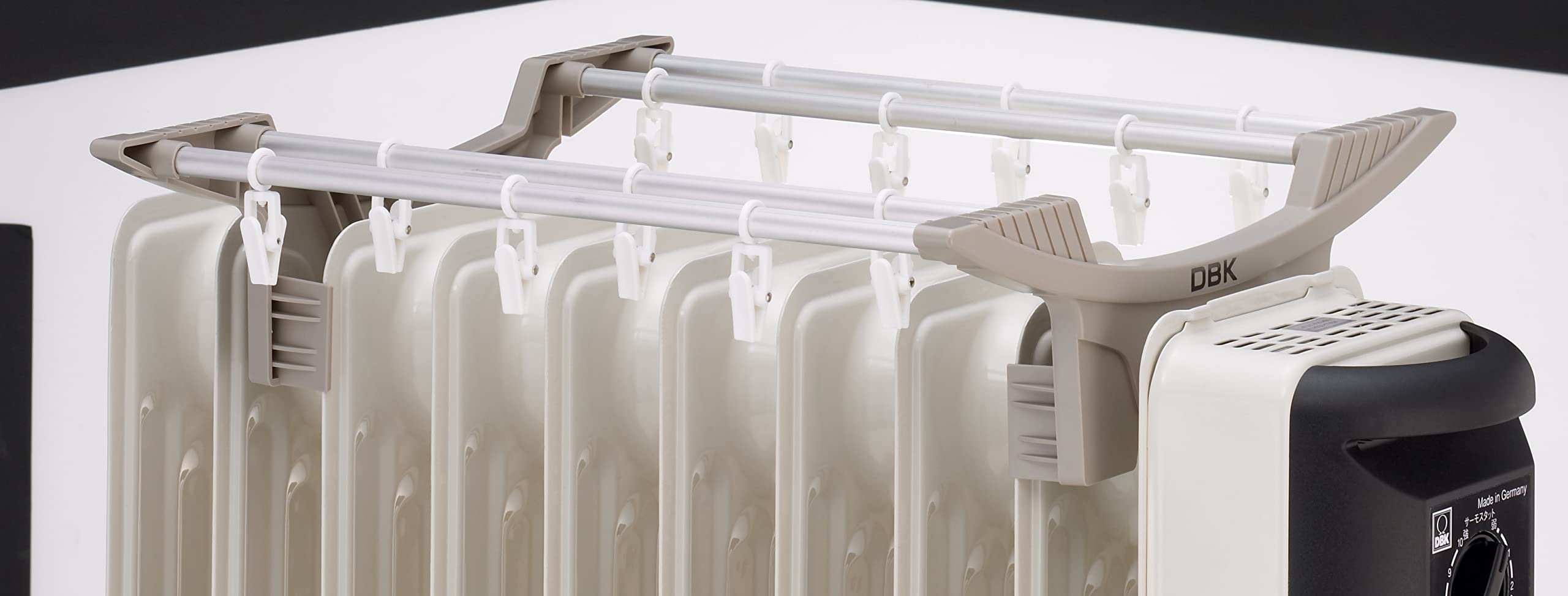 Amazon | DBK ドイツ製 ハイブリッド オイルヒーター【ハンガー付き