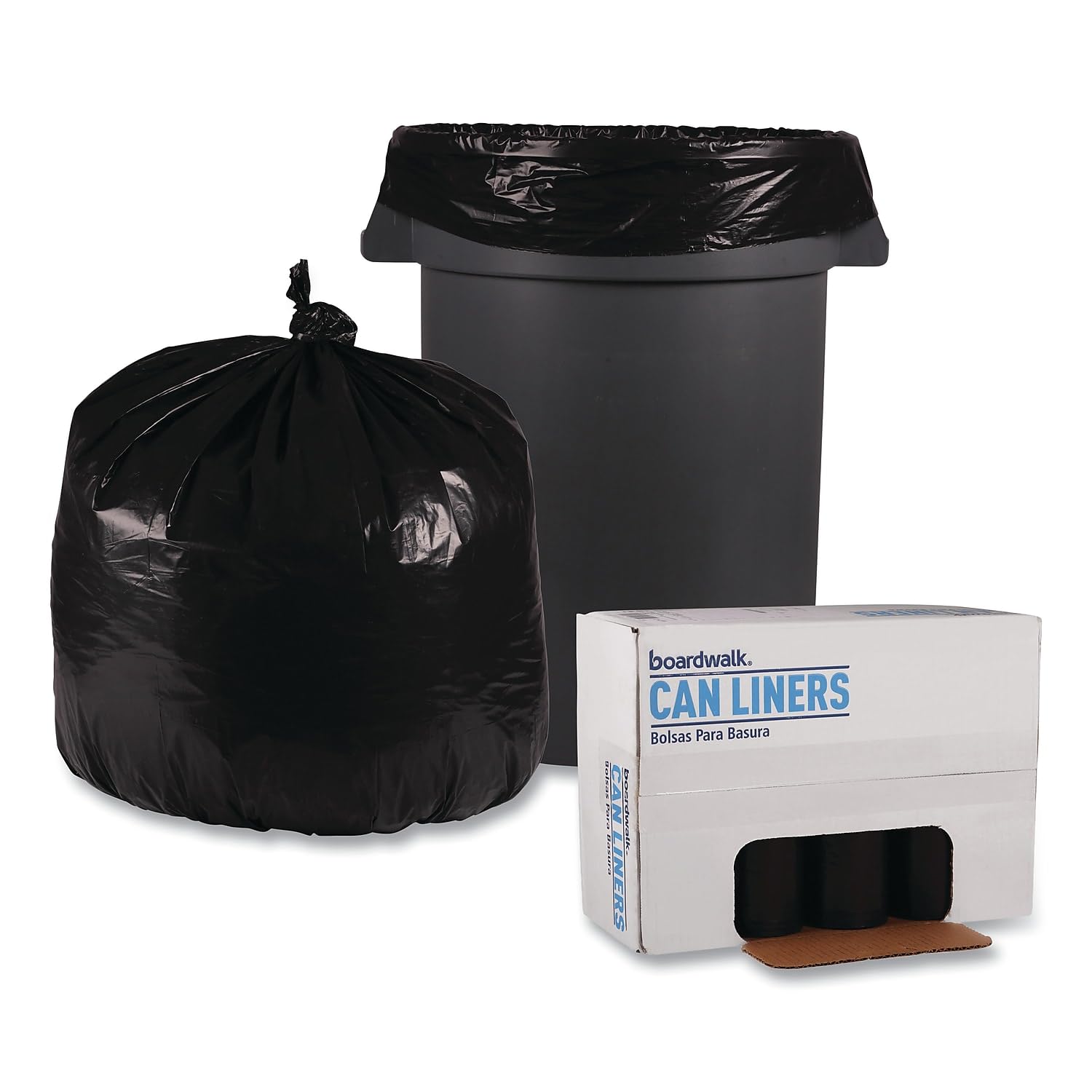 Amazon.com: Boardwalk BWK516 - Super-Heavy Grade Can Liners