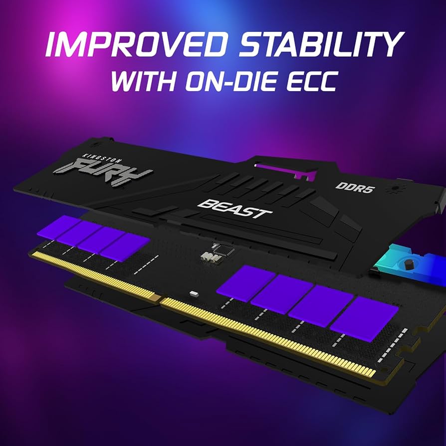 Kingston Fury Beast Black RGB Expo 32GB 6800MT/s DDR5 CL34 DIMM