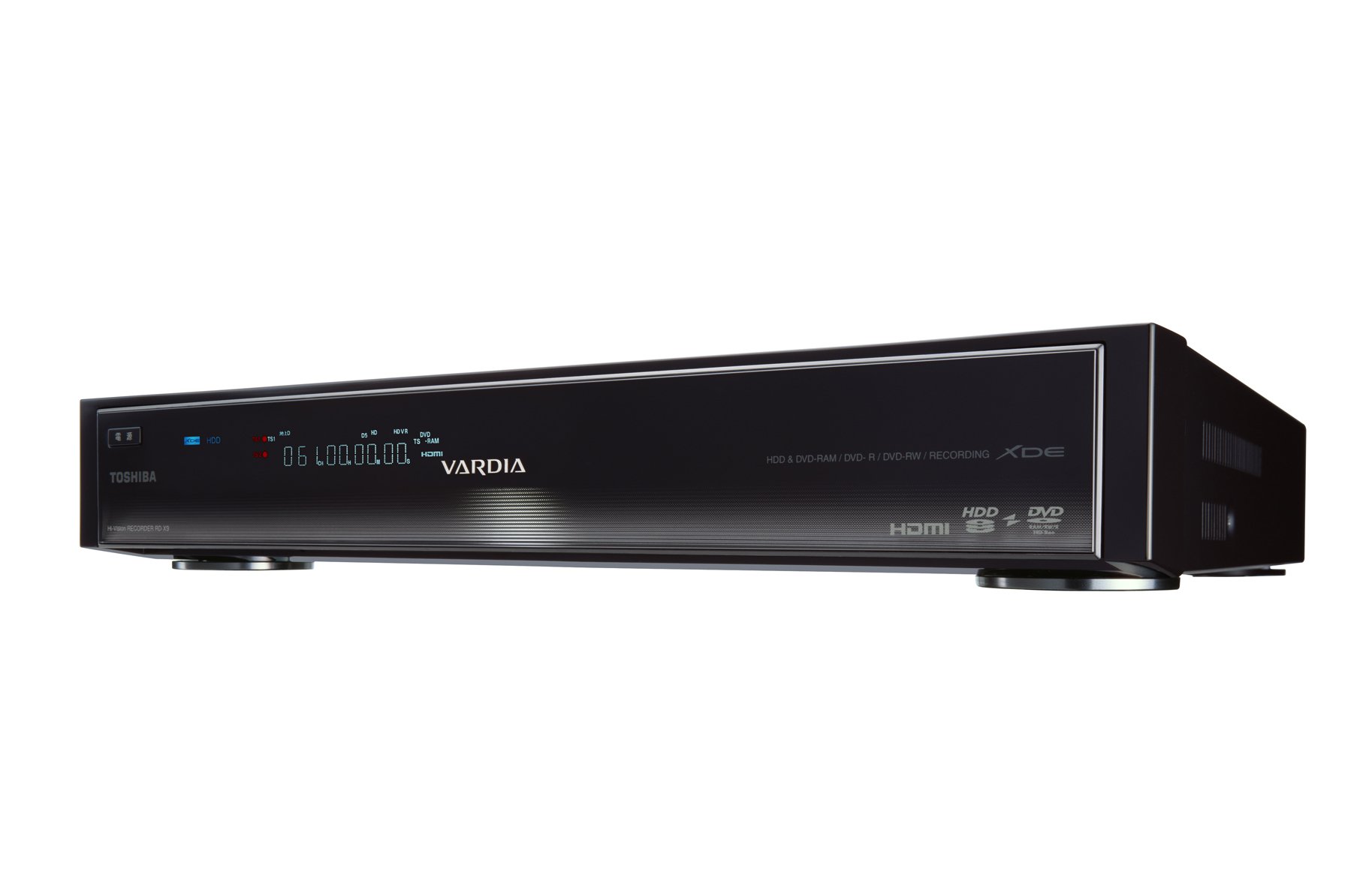 本来2TB内臓？東芝HDD/DVDレコーダーRD-X9HDDなし処分 2TBファーム