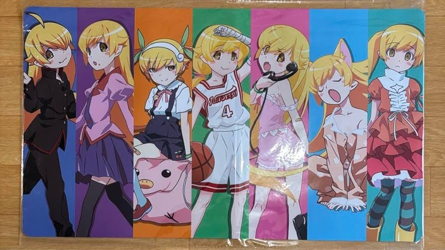 Amazon.co.jp: 化物語 忍野忍 プレイマット ラバーマット : ホビー