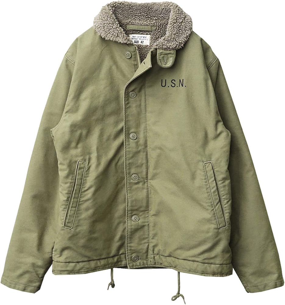 Amazon | [WAIPER] 米海軍 U.S.NAVY N-1 デッキジャケット U.S.N