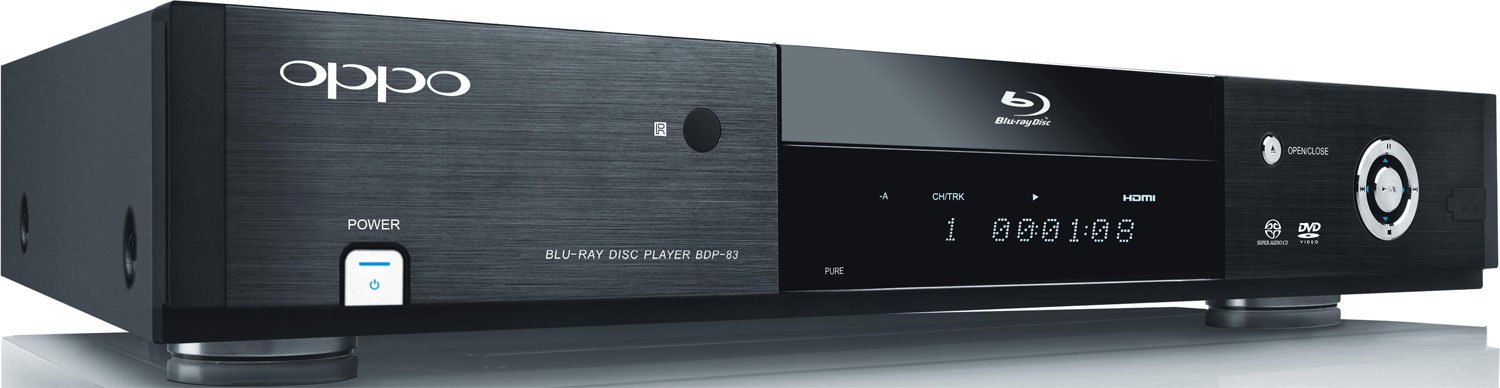 Amazon.com: OPPO BDP-83 Blu-ray Disc Player with SACD, DVD-Audio