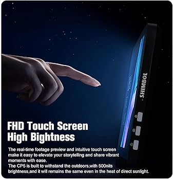 Amazon.co.jp: Shimbol CP5 電話 Vlog セルフィー モニター スクリーン