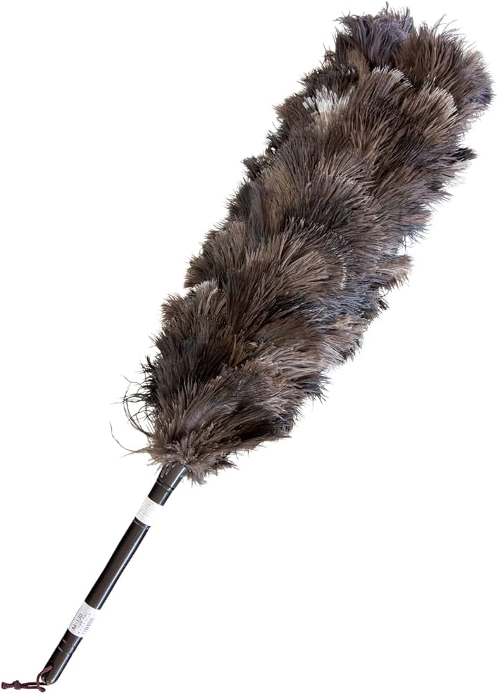 Amazon | ESCI 【日本製】最高級の手造り毛ばたき! オーストリッチ羽毛