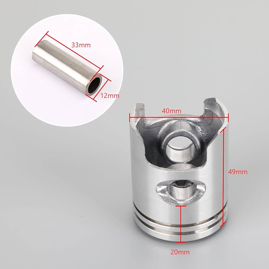 Amazon | Frezon バイクピストン ピン リング セット ZX50 Live DIO