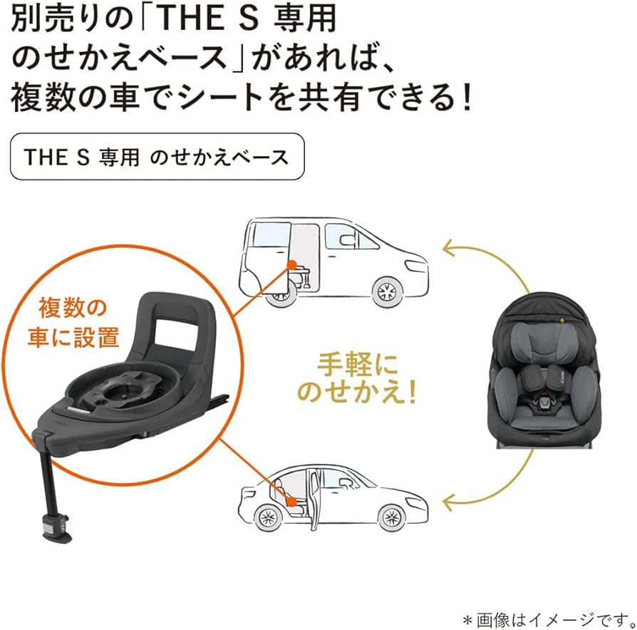 Amazon.co.jp: COMBI コンビ THE S 専用のせかえベース : ベビー