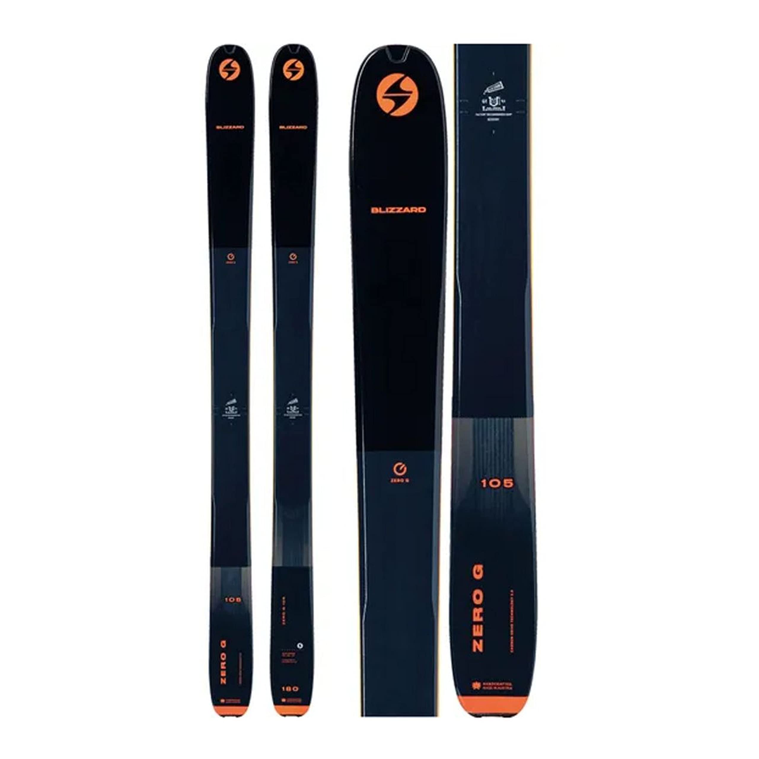 BLIZZARD ZERO G 105 スキー ビンディング付き BLIZZARD ZERO G 105