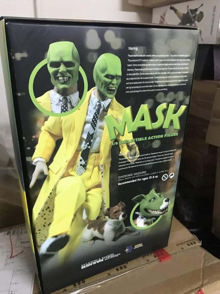Amazon.co.jp: Asmus Toys THE MASK 2.0 Figure - JIM CARREY w/Loki