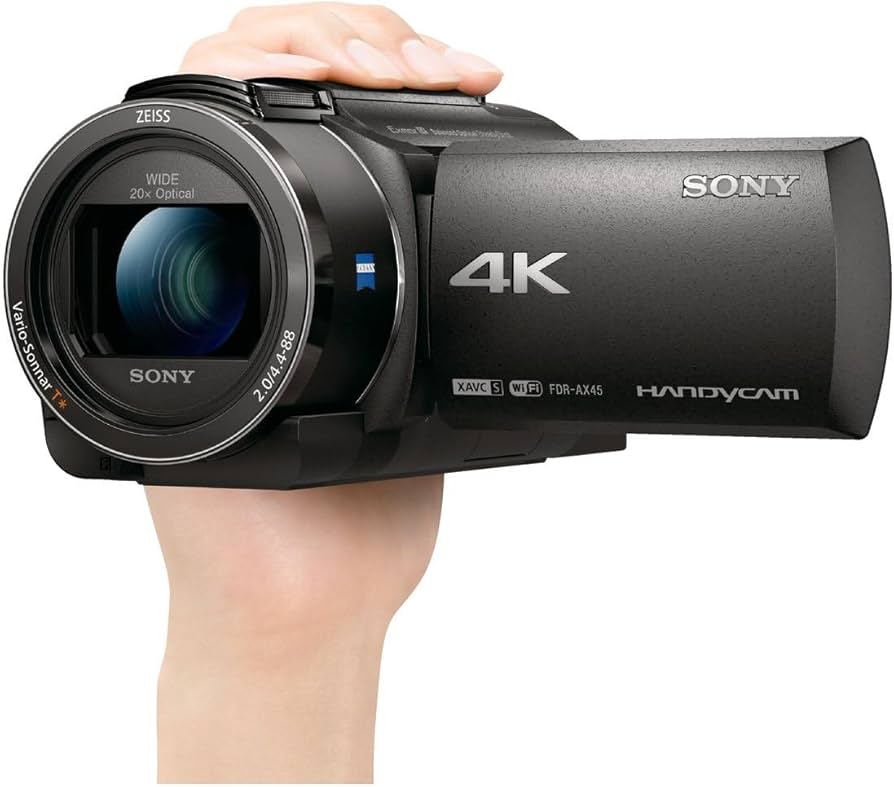 Amazon.co.jp: Sony 4K Handycam Camcorder FDR-AX45 (2018 Model