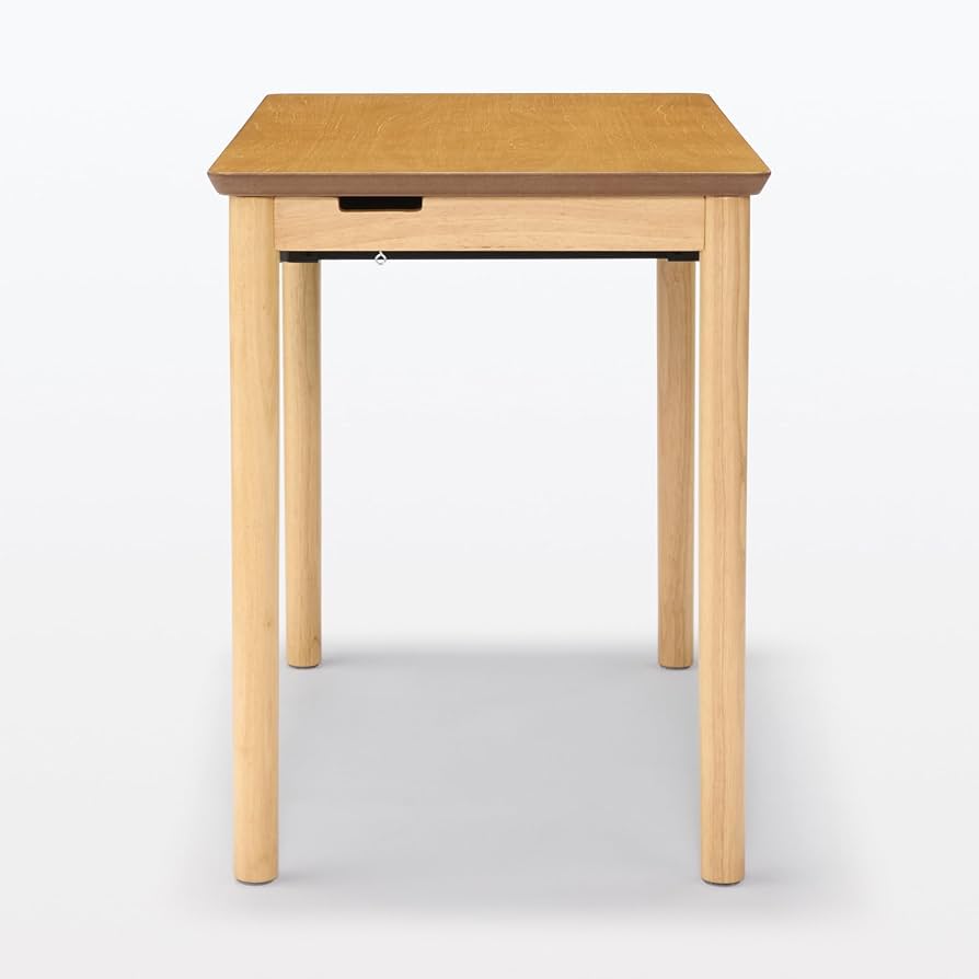 Amazon | 無印良品 デスクこたつ ナチュラル 幅90×奥行55×高さ72cm MJ