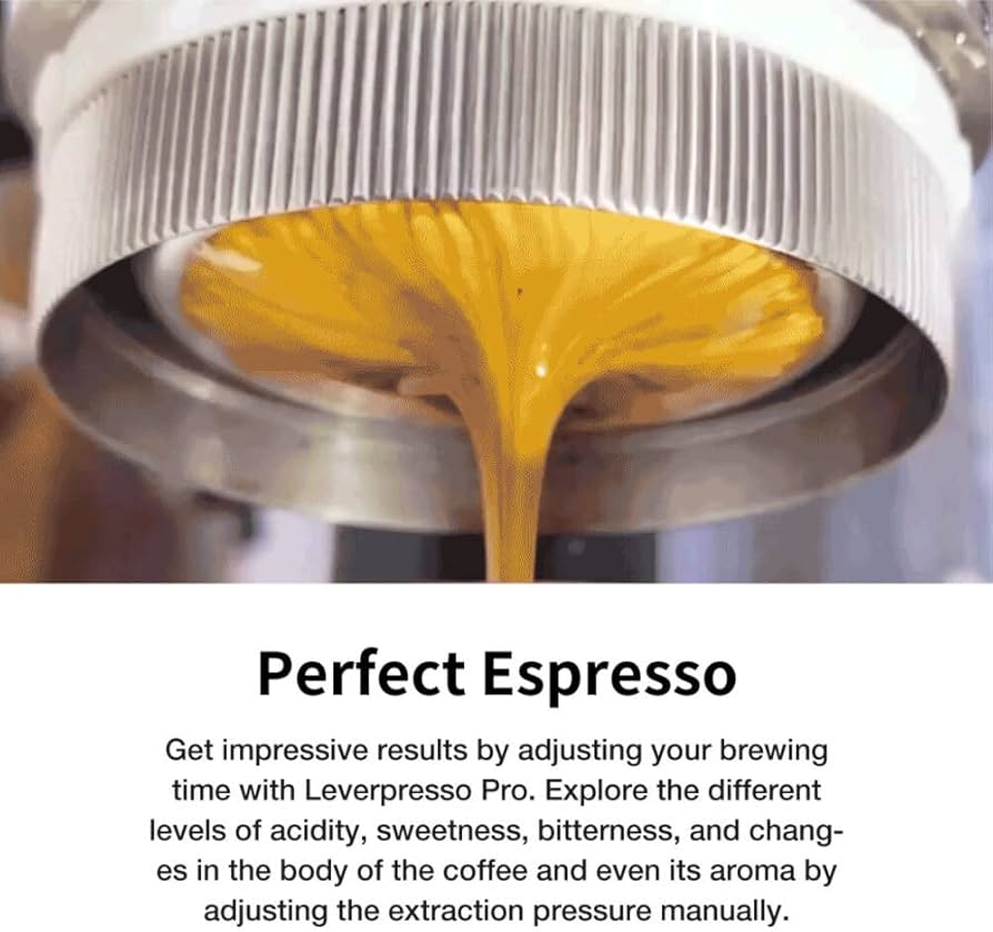 Amazon.com: LEVERPRESSO PRO Smallest Manually Operated Lever