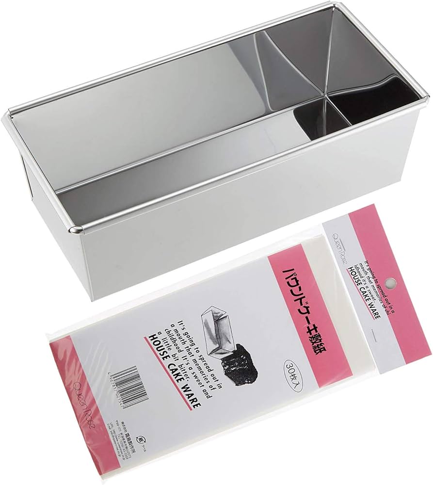 Amazon｜霜鳥製作所 パウンドケーキ型 小 18-0ステンレス 敷紙セット