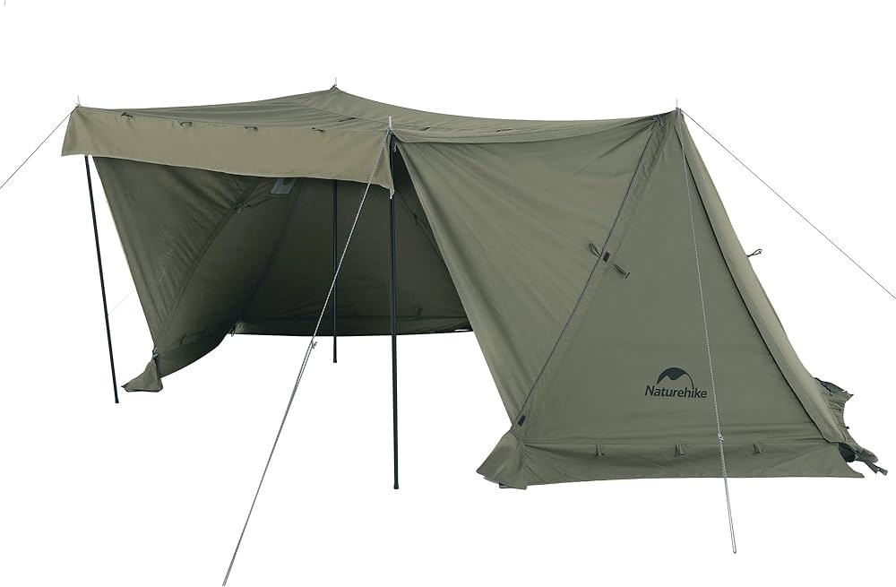 Amazon.co.jp: Naturehike公式ショップ 軍幕パップテント 4シーズン