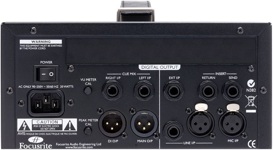 Amazon | FOCUSRITE ISA One Analog 国内正規品 | マイクプリアンプ