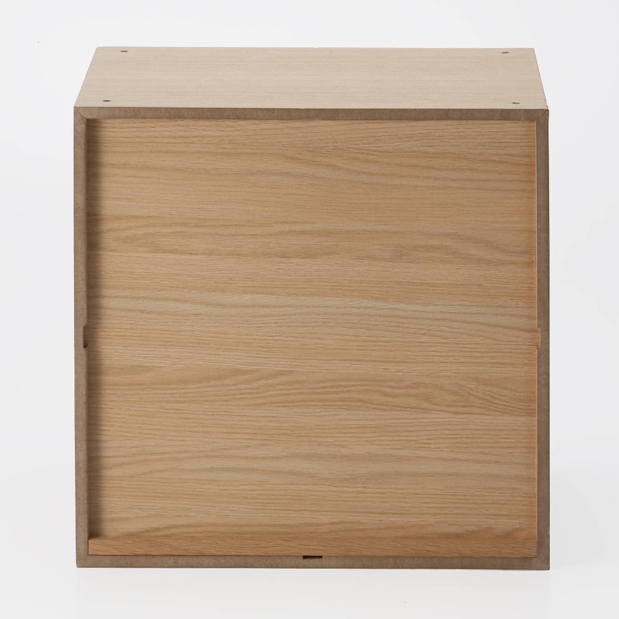 Amazon｜無印良品 スタッキングチェスト 幅37×奥行28×高さ37cm 引出し4