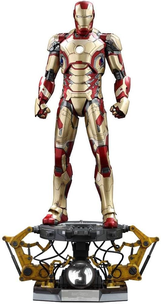 Amazon.com: Hot Toys Marvel Iron Man 3 Iron Man Mark XLII 1/4