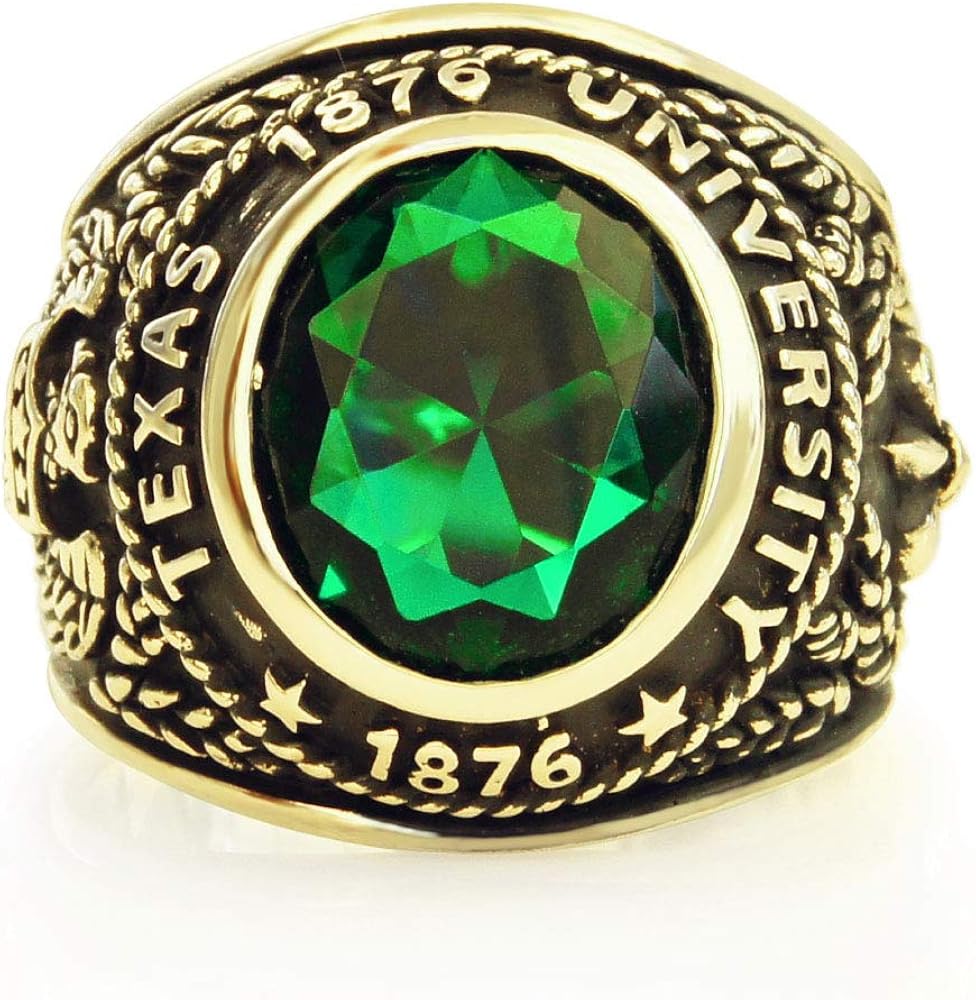 Amazon | [2PIECES] bssri0011-15 [ブランド名 カレッジリング 指輪