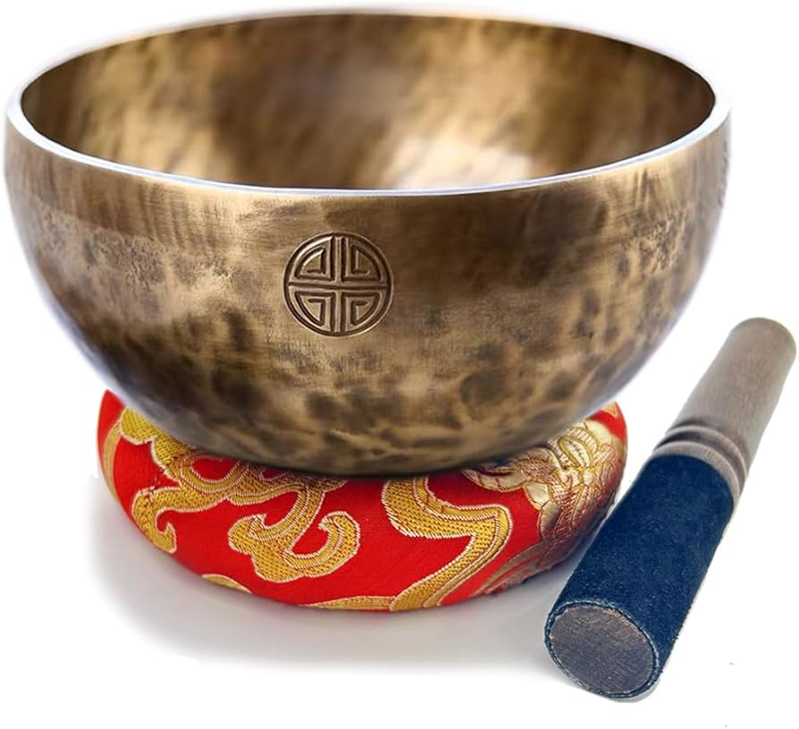 Amazon | シンギングボウル フルムーン・スタイル（満月紋様）倍音の