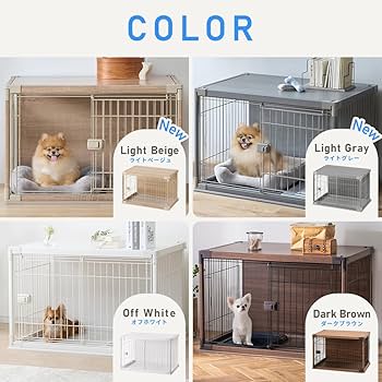 Amazon | アイリスオーヤマ 犬 サークル ウッディサークル インテリア