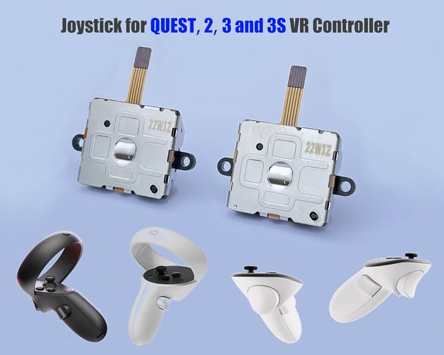Amazon | ElecGear 2個のジョイスティック交換用Meta/Oculus Quest, 2