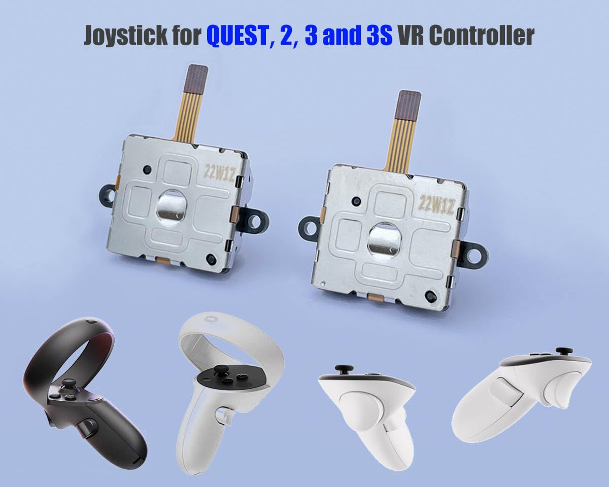 Amazon | ElecGear 2個のジョイスティック交換用Meta/Oculus Quest, 2