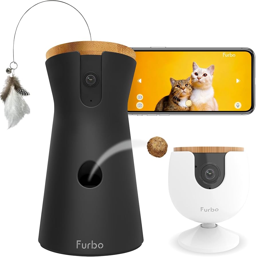 Amazon.com: Furbo 360° Cat Camera + Mini [New Subscription