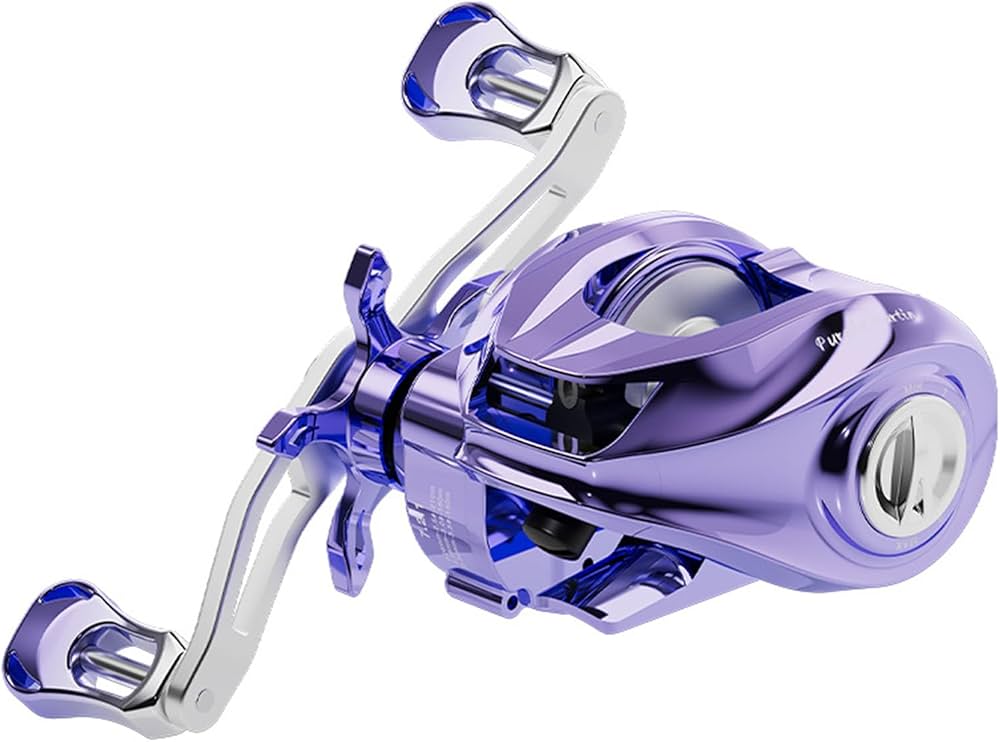 Amazon | ベイトリール 海 渓流 釣り リール 淡水 汎用 バックラッシュ