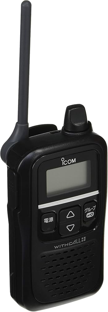 Amazon | アイコム 特定小電力トランシーバー 47ch中継タイプ ブラック