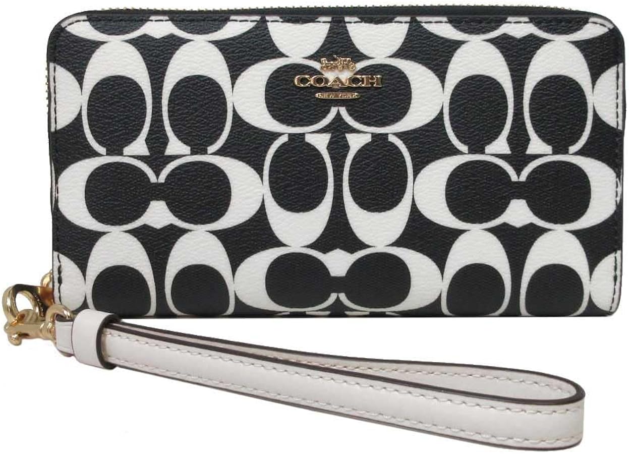 Amazon | [COACH] [コーチ] 財布 長財布 シグネチャー ロング ジップ