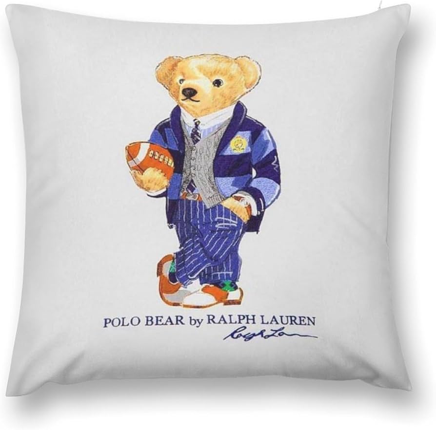 Amazon.co.jp: Polo クマちゃん ポロベア アニメ クッションカバー