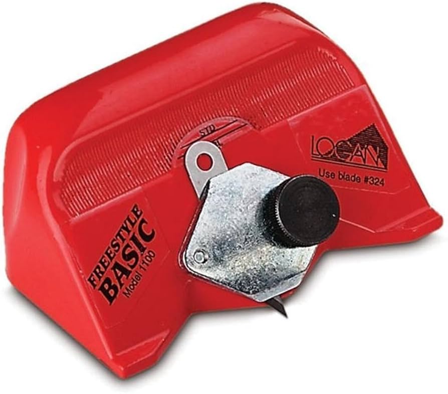 Amazon.com: Logan Freestyle Basic Hand Held Mat Cutter Red - Logan