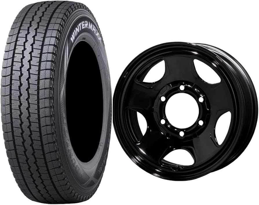 Amazon | ハイエースに スタッドレスタイヤ(冬)195/80R15 107/105L