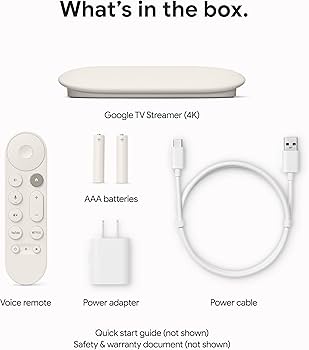 Amazon.com: Google TV Streamer 4K - Fast Streaming Entertainment