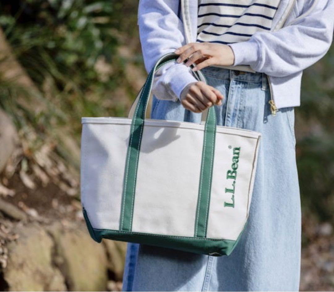 Amazon.co.jp: 品エルエルビーン llbean ビンテージロゴ刺繍入りトート