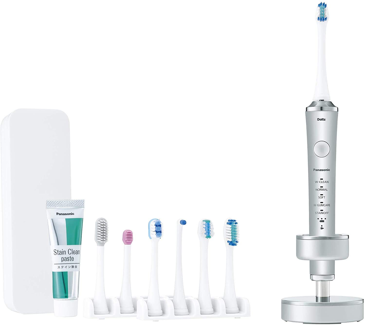 Amazon | パナソニック 電動歯ブラシ ドルツ シルバー EW-DP53-S