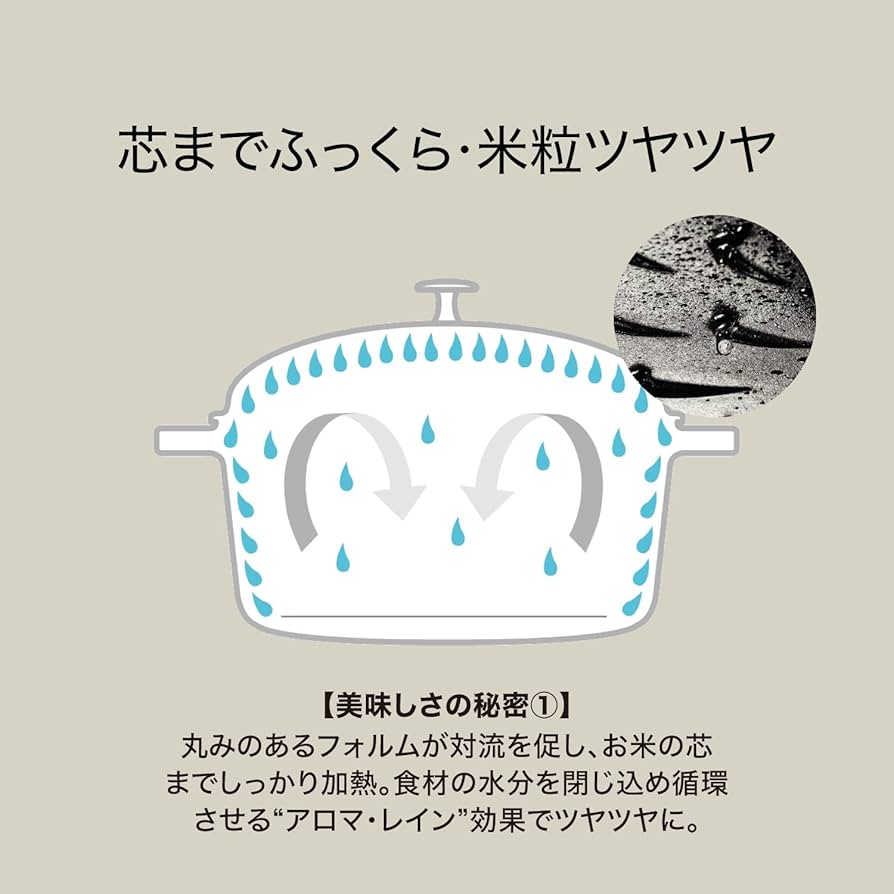 Amazon｜staub ストウブ 「 ラ ココット de GOHAN ブルーベリー L 20cm