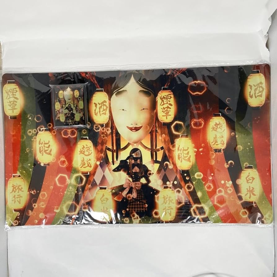 Amazon.co.jp: 儒烏風亭 らでん 影絵 スリーブ プレイマット セット