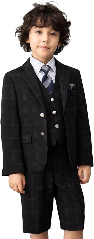 Amazon | [WANDER FACTORY] 入学式 男の子 スーツ 小学生 卒園式 110