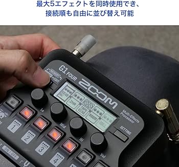 Amazon.co.jp: ZOOM ズーム G1 FOUR ギターマルチエフェクター【国内