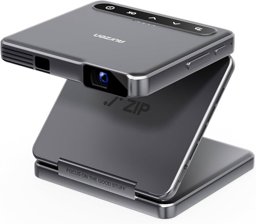 Amazon.co.jp: Aurzen ZIP プロジェクター 超軽量280g 小型 短焦点 三