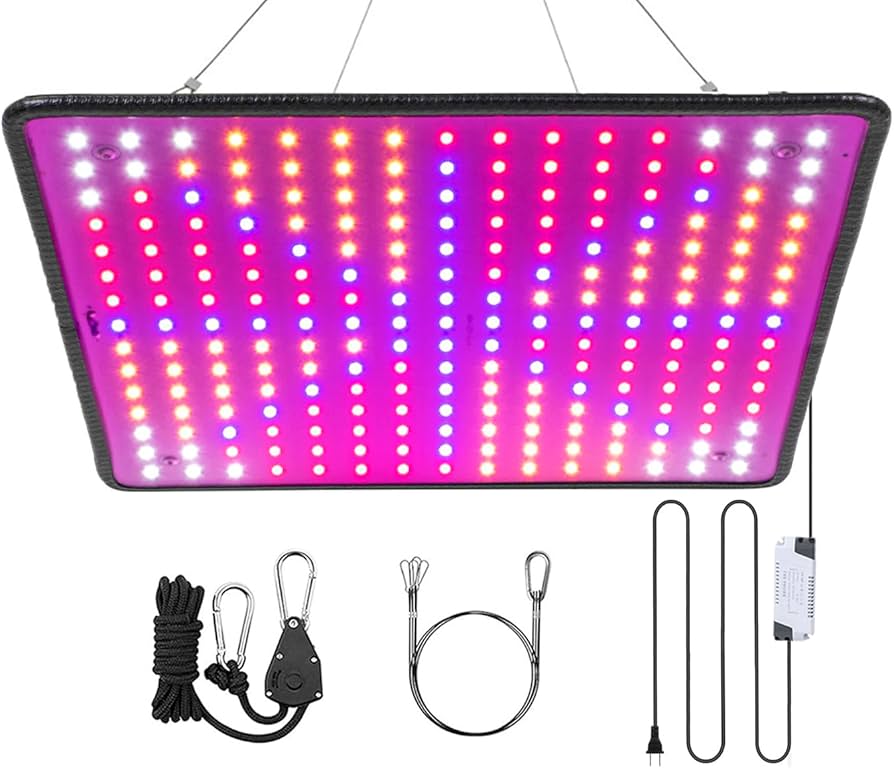 Amazon | GREENSINDOOR 植物育成ライトLED パネル 400W相当 フル