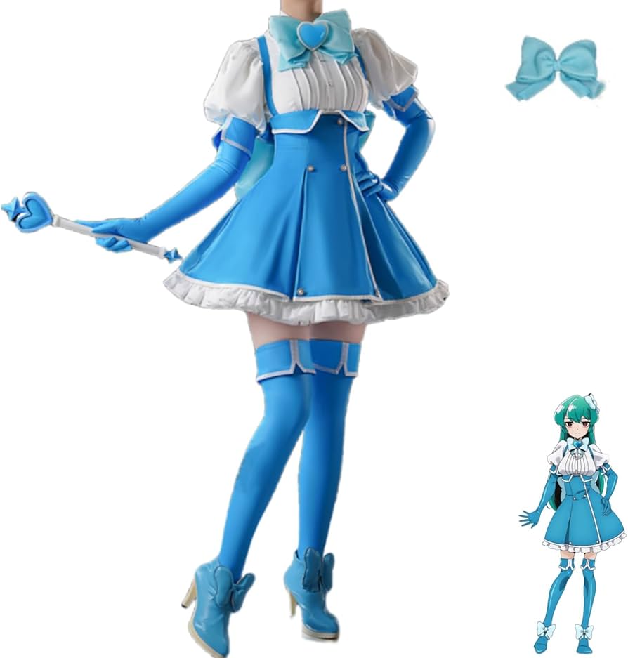 Amazon.co.jp: 魔法少女にあこがれて コスプレ 水神小夜