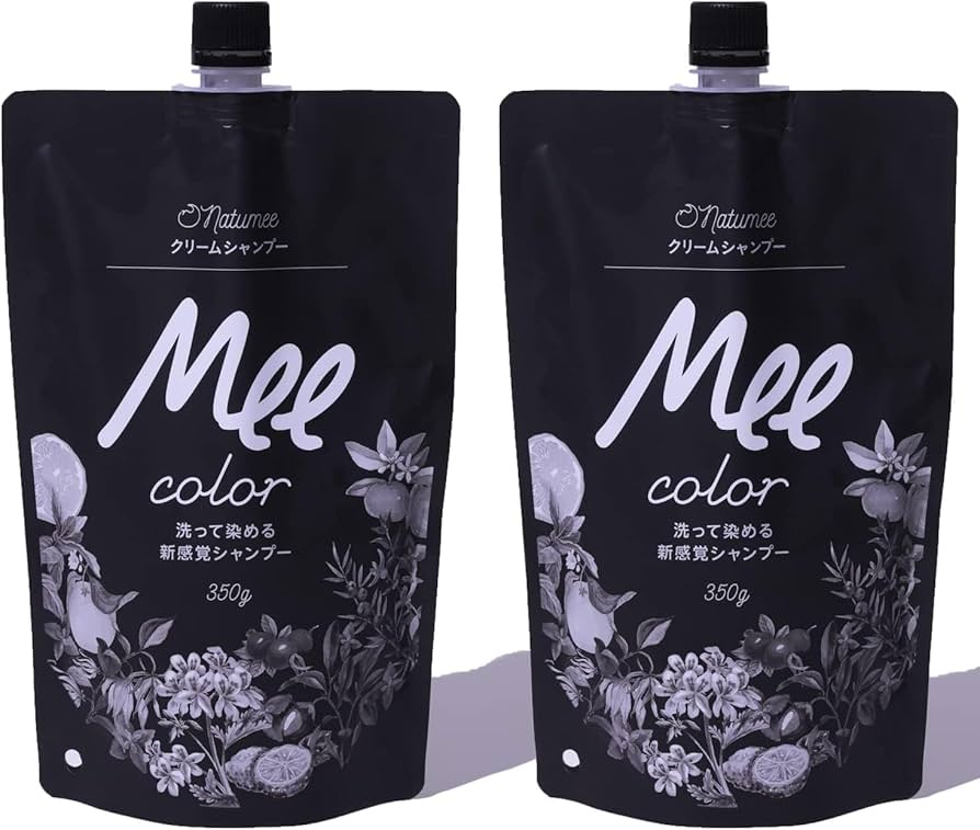 Amazon | [Mee Color] [ミーカラー] 【2個セット】クリームシャンプー