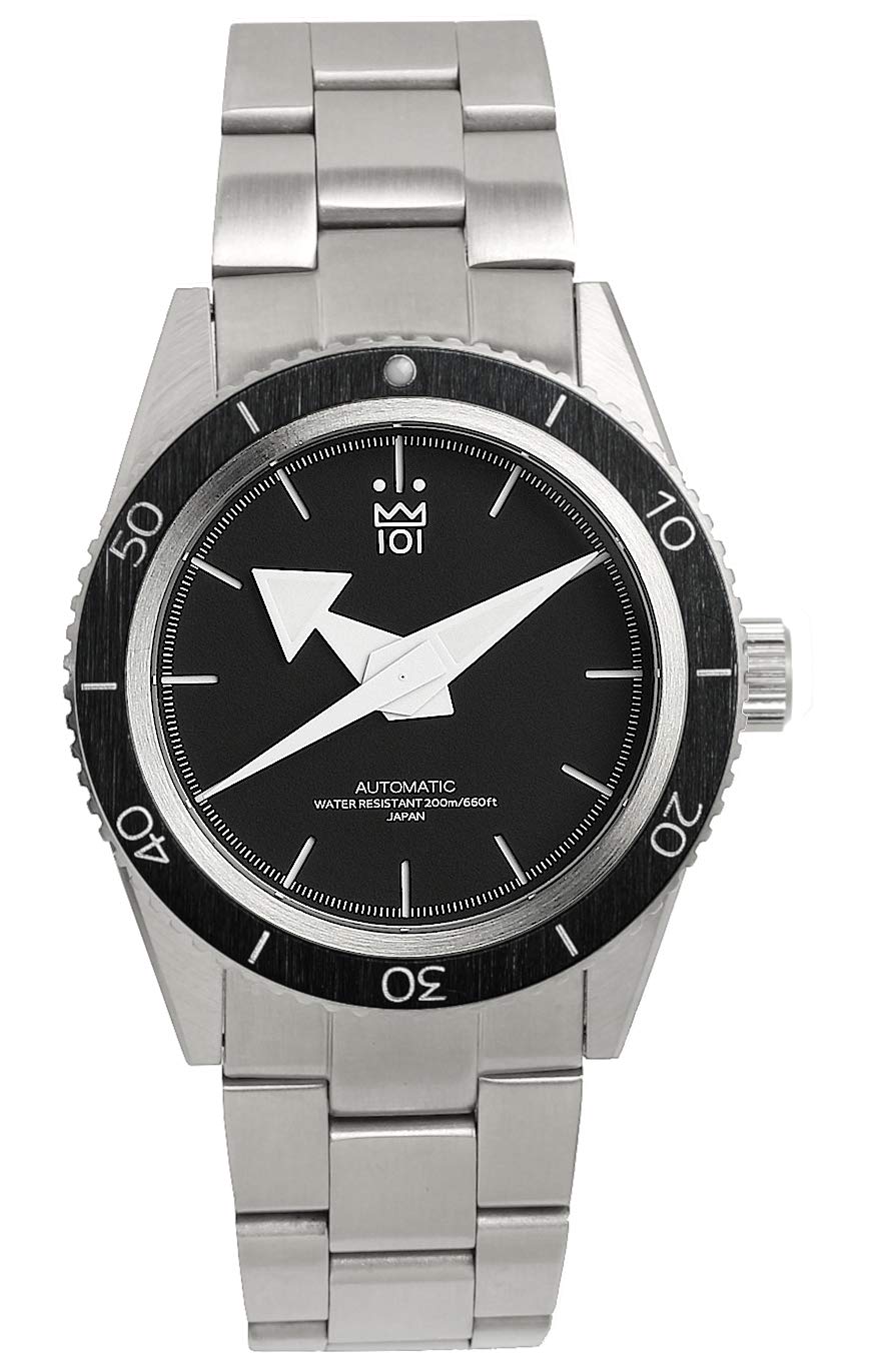 Amazon.co.jp: [HYAKUICHI 101] No.10 ヒャクイチ 機械式 ダイバーズ