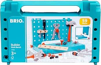 Amazon.com: BRIO Builder - 34596 Builder Working Bench