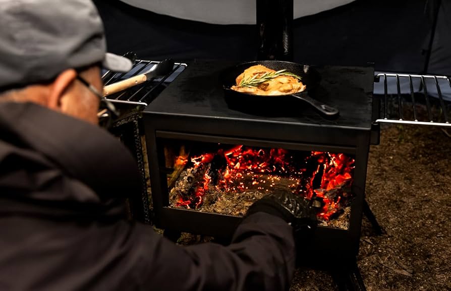 Amazon.co.jp: Mt.SUMI マウントスミ Wood Stove AURA Ver.2 薪