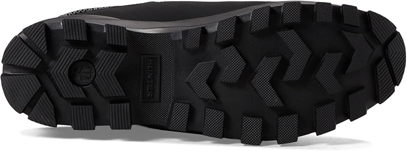 Amazon.com | Hunter Explorer Leather Boot Black 9 M | Hiking Boots