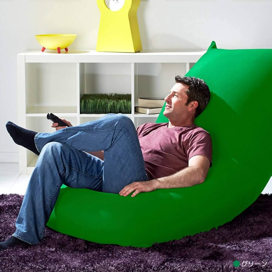 ビドウー Yogibo ビーズクッション short グリーン ビドウー Yogibo